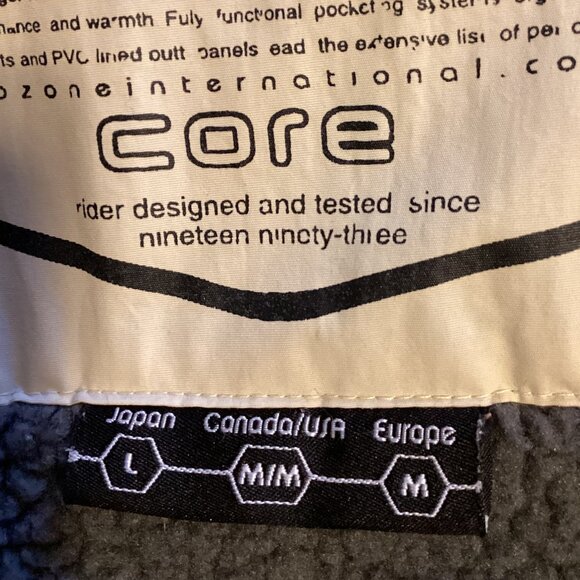 Ripzone Core Boys Winter Camouflage Jacket Ski Skiing Snow Coat Size US 12 - Picture 13 of 14